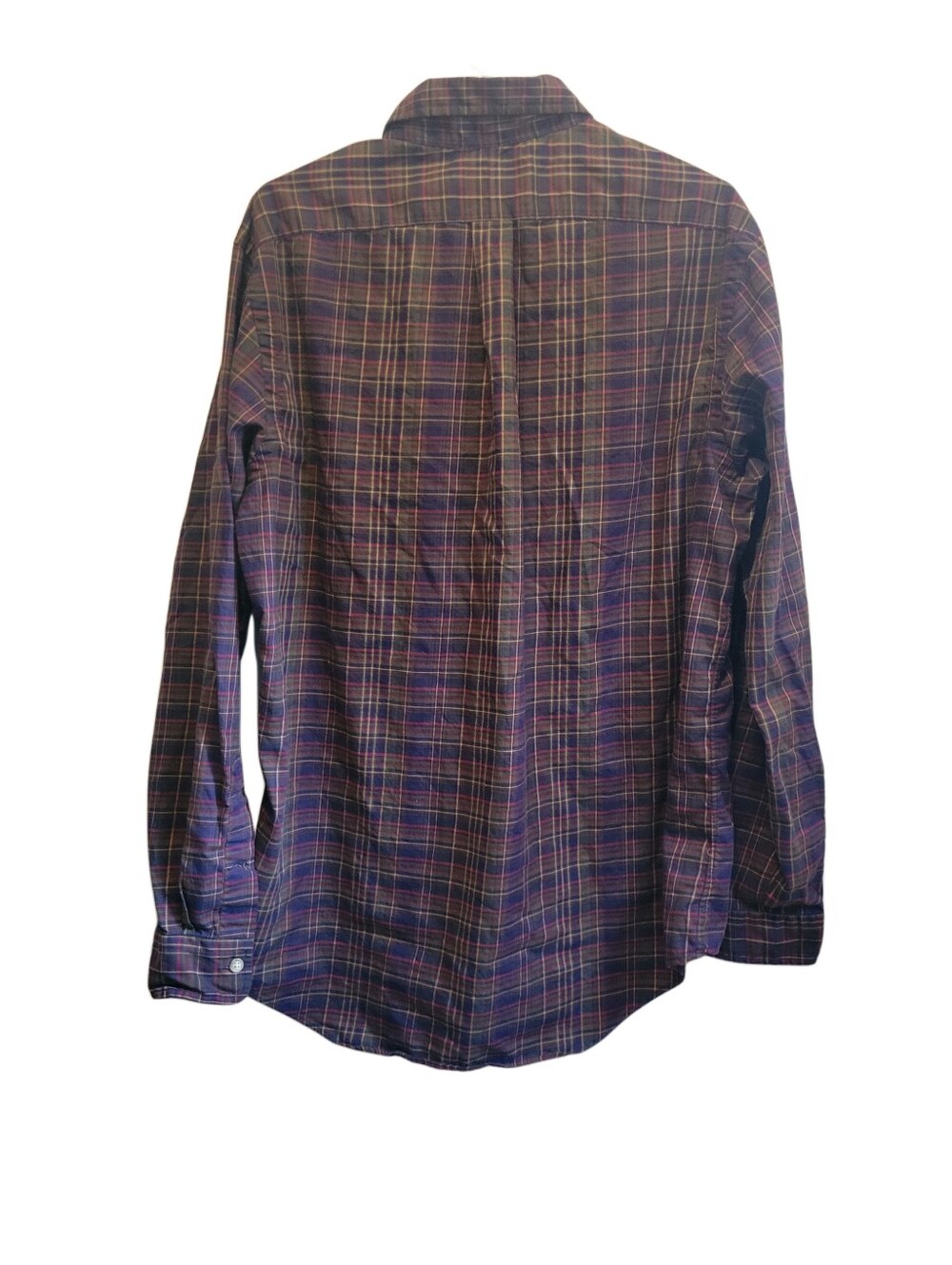 Ralph Lauren - Men’s Purple Plaid Button-Down Shirt - Picture 3 of 4
